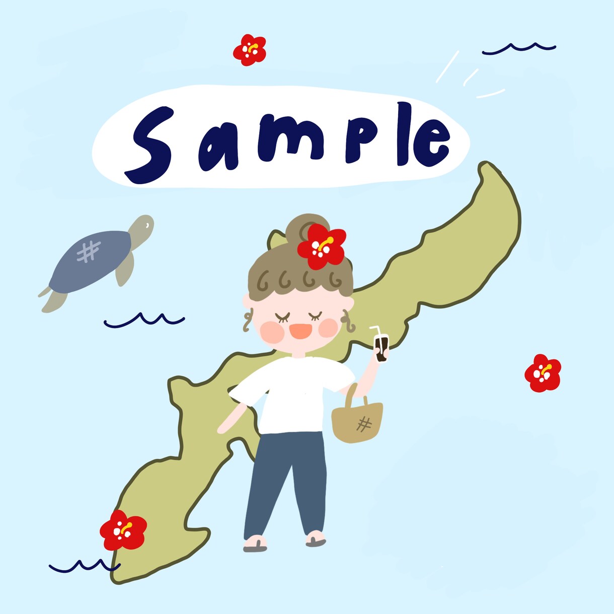 商用可！ほんわかゆるいイラストを描きます アイコン、YouTube、広告など様々な用途にどうぞ。 イメージ2