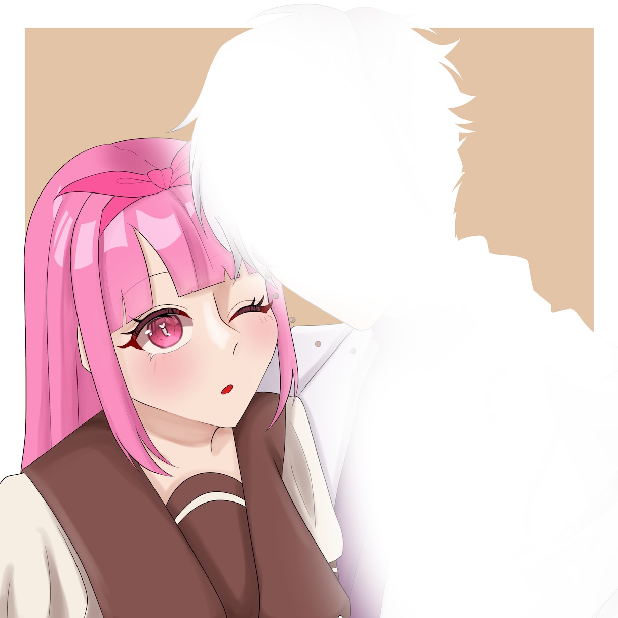 バストアップの一枚絵・夢絵・など制作します コテ同・アイコンなども描かせて頂きます！ イメージ1
