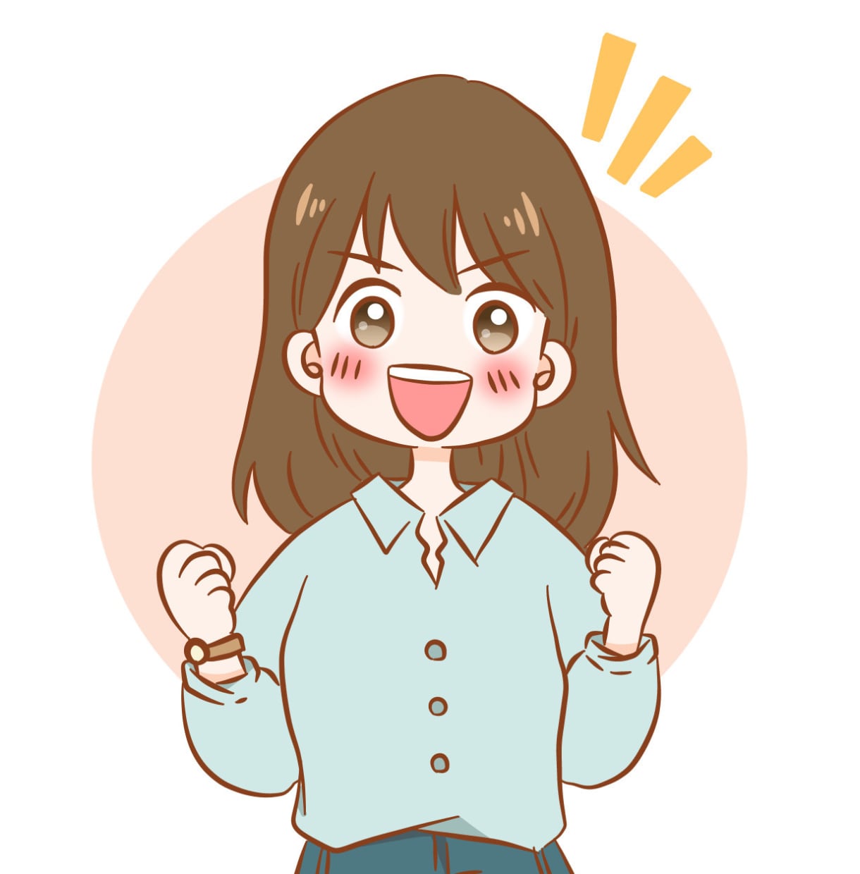 ポップで親しみやすいSNSアイコン描きます 「明るく話しかけやすい印象」のアイコンを制作します。 イメージ10