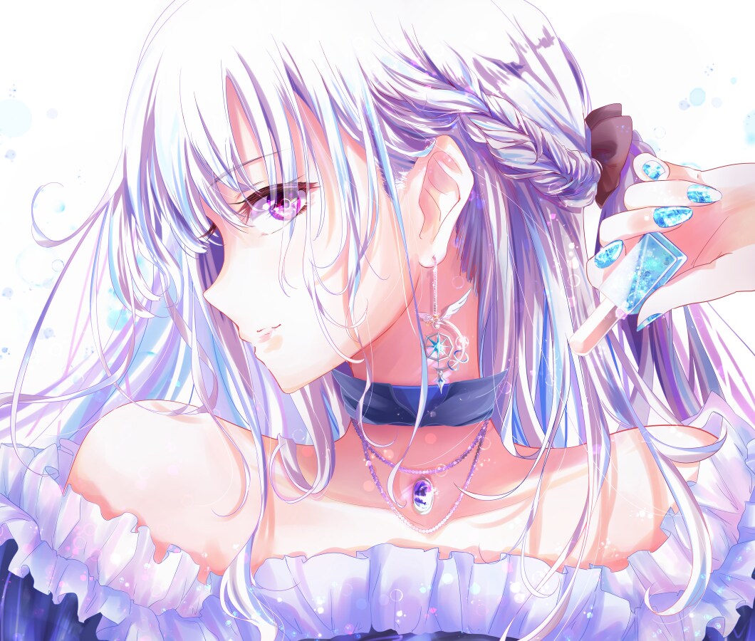透明感のあるイラスト制作いたします 絵柄は可愛い系や綺麗系、アニメ塗りなど対応できます！ イメージ5