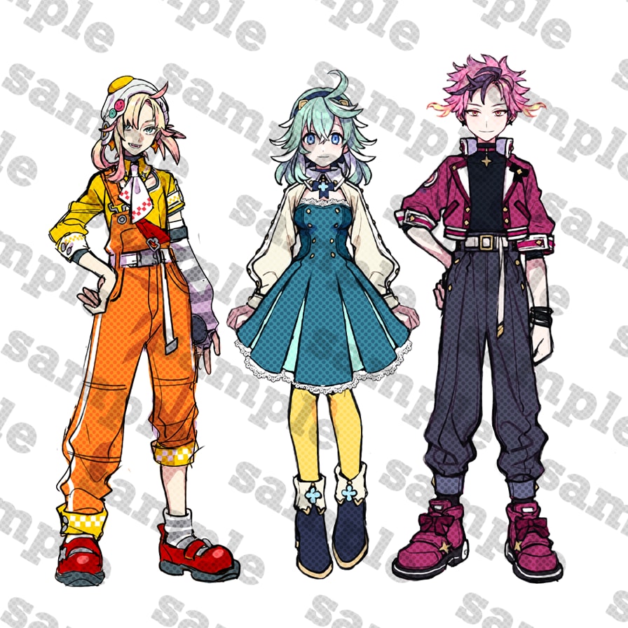 SNSやV活動に！キャッチーなイラストを描きます 実在しているかのような、個性的で雰囲気のあるイラストを！ イメージ10