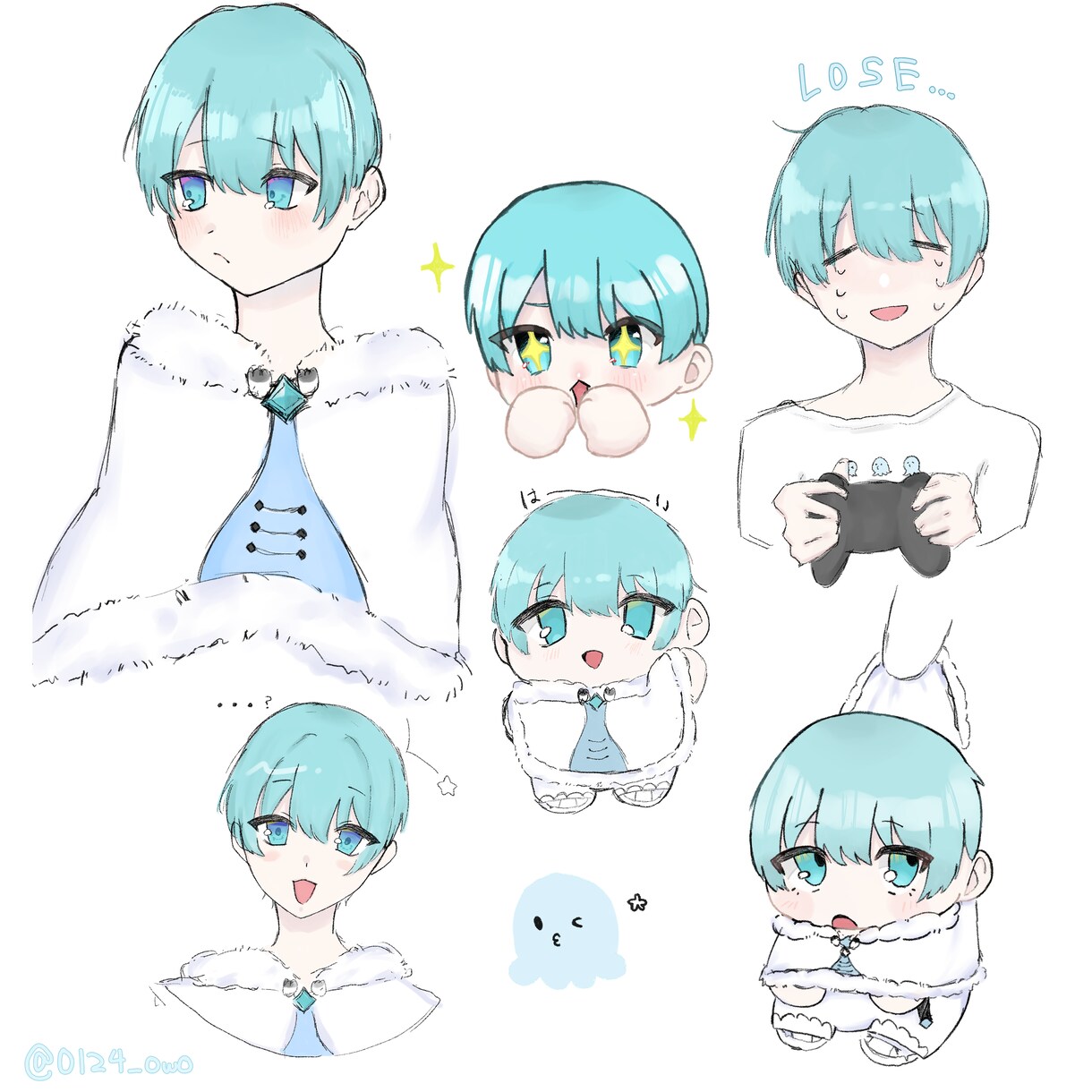 使いやすい可愛いイラストお描きします アイコン、サムネイル等で使えるイラストをお描きします！ イメージ3