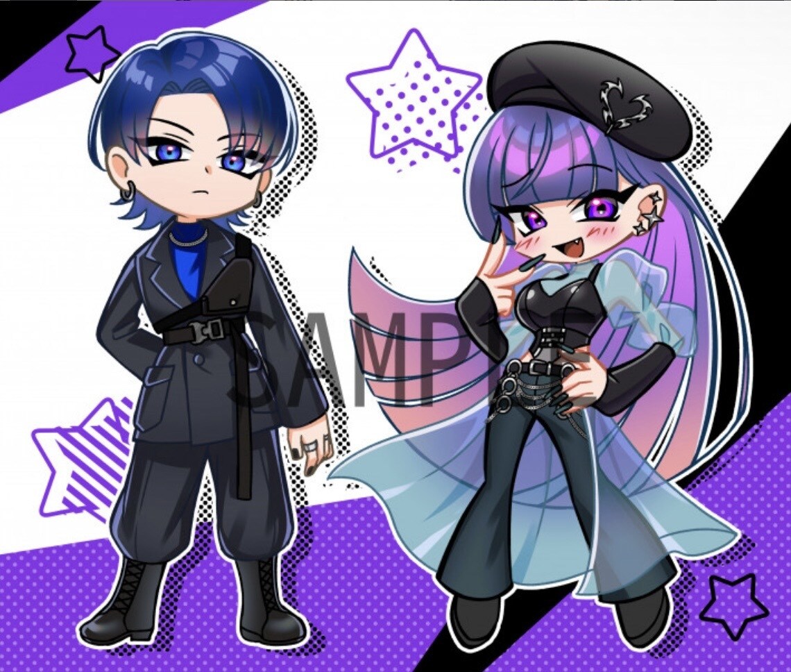 海外アニメ風のポップなイラスト描きます あなただけのカートゥーン風キャラを作ります！ イメージ2