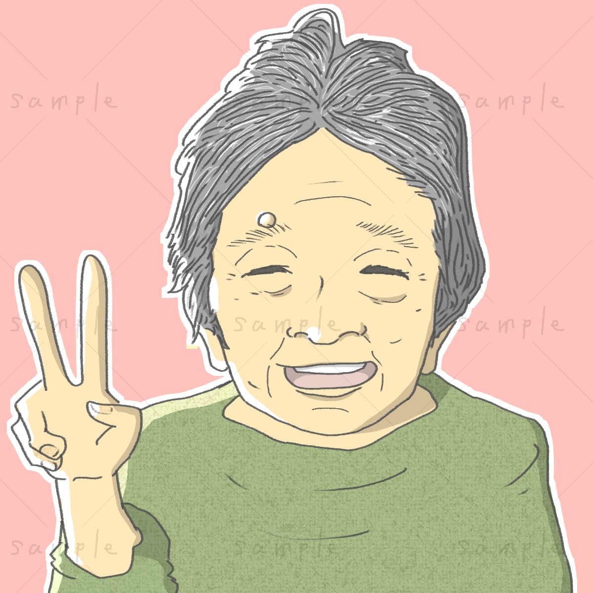 あなたに”そっくり”なSNS用のアイコンを描きます あなたに”そっくり度80％”のアイコンを丁寧に描きます！ イメージ2