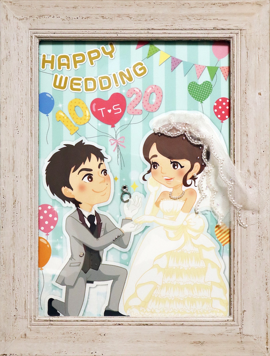 ウエディングイラスト製作致します 自身の結婚式やプレゼントにもオススメ！ イメージ1