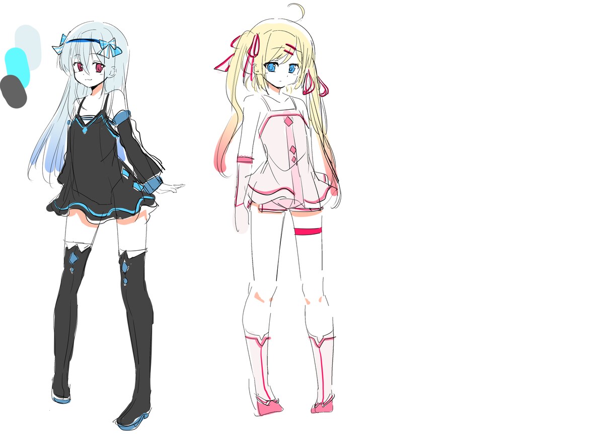 オリキャラの3DまたはMMDモデルを作ります オリキャラモデル一体短期間＆低価格でモデル作ります！ イメージ5