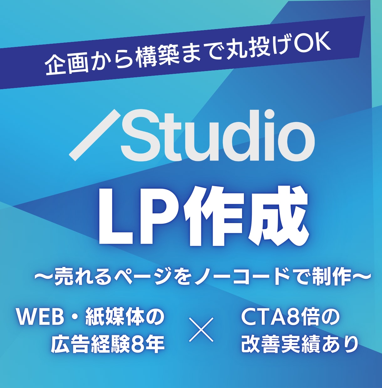 ジャンル問わず、結果が出るLPを作ります 広告代理店8年勤務！コピーライティングのプロがLPを作ります イメージ1