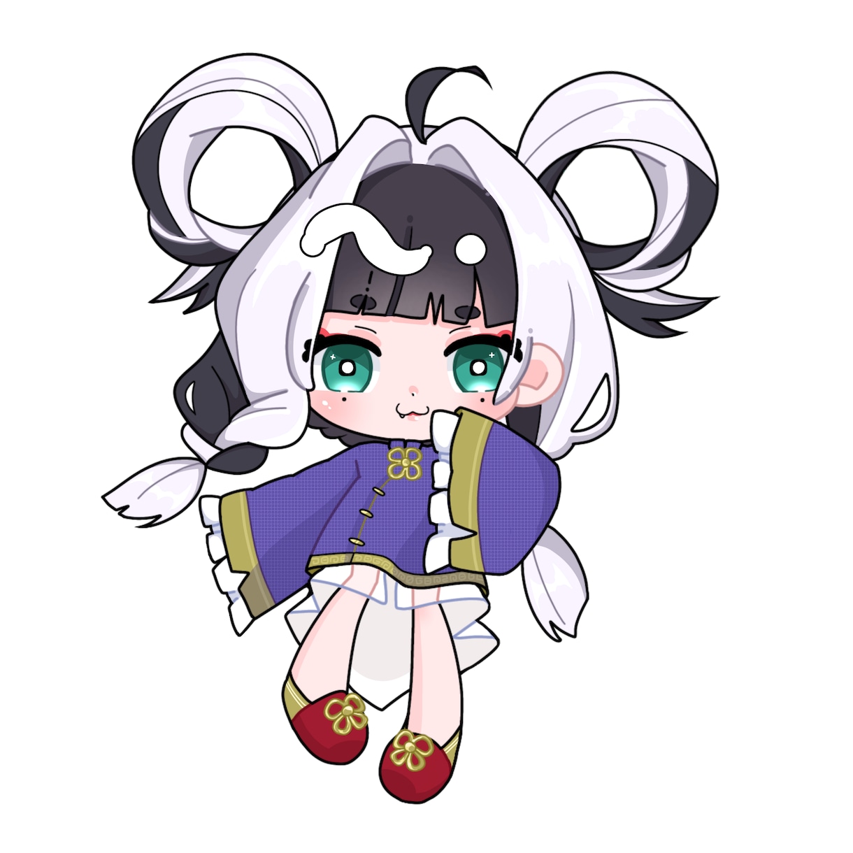 キャラをちっちゃく可愛く描いちゃいます 商用利用込、ペア〇ポーズ指定〇複数枚依頼〇 イメージ4