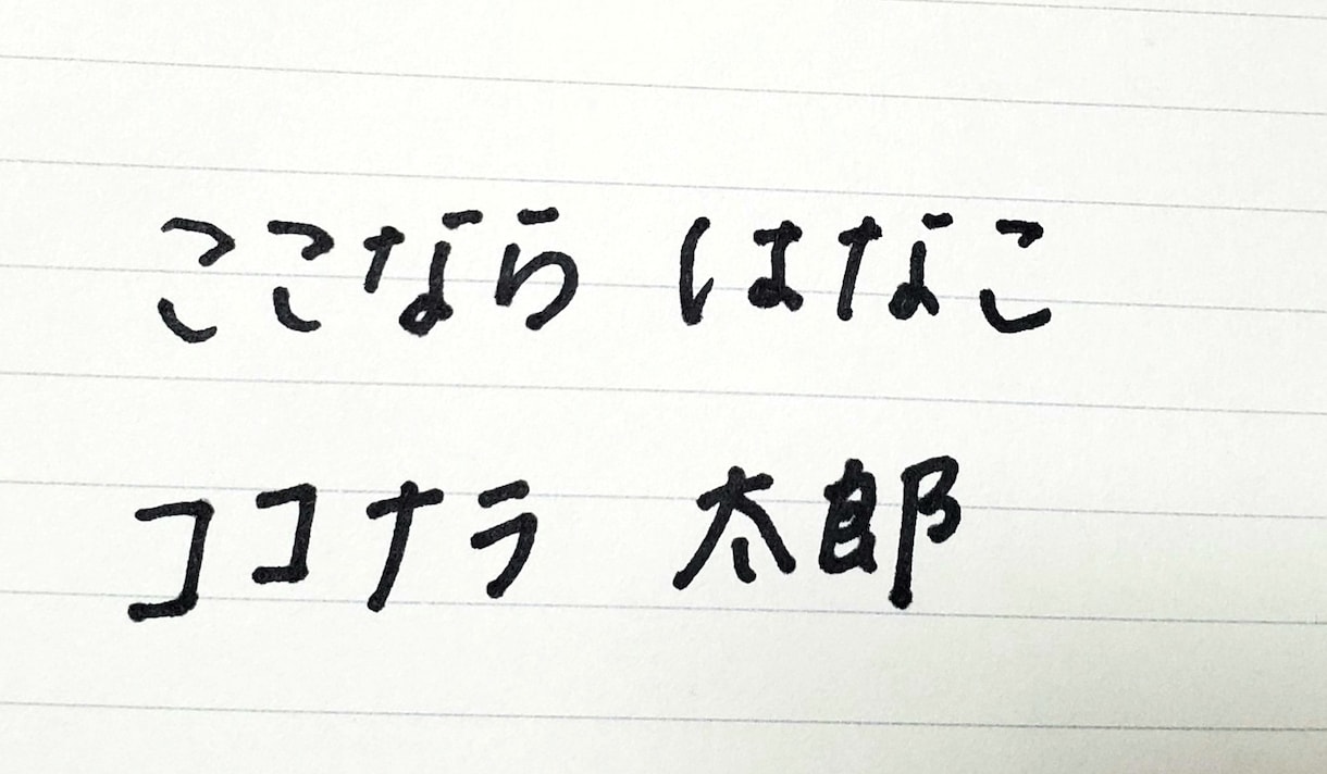 ファンレター、寄せ書きなど代筆します 手書きで丁寧に思いを伝える文字を書きます イメージ5