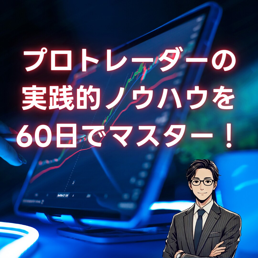 たった60日で、スキャルピング習得の仕方を教えます プロトレーダーの実践的ノウハウを60日でマスター！ イメージ1