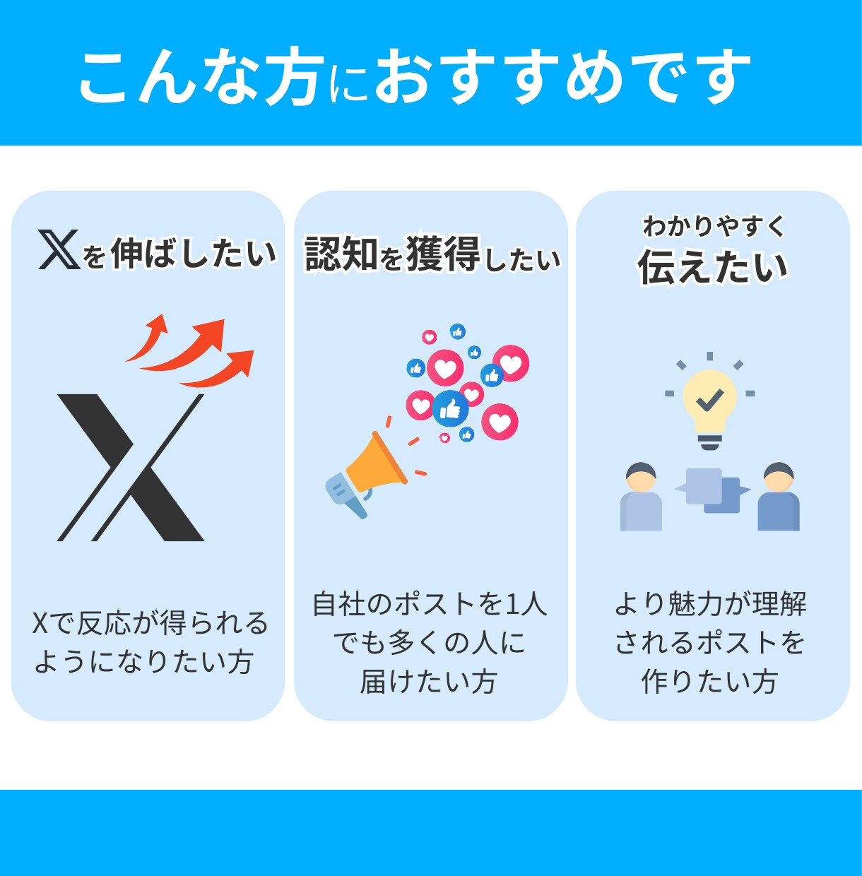 Xで「伝わる・拡がる・刺さる」図解を制作します X運用4年＆1.6万フォロワー、運営者が顧客目線で制作！ イメージ5