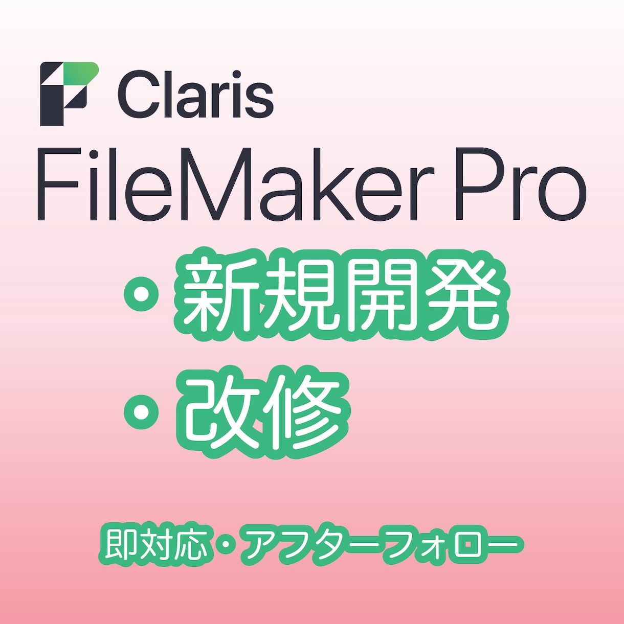 FileMaker システムの開発・改修承ります ご相談は無料です。ちょっとしたお悩みでもご相談ください！ イメージ1