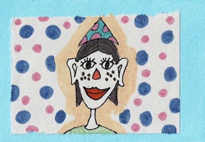 私の世界観でイラストを手書き作成します ハガキ、ポストカード、メッセージカードを手書きで作成。 イメージ2