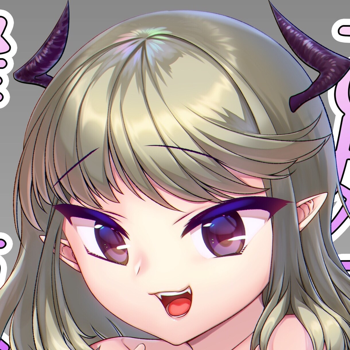 かっこかわいいオリジナルアイコン描きます 自分だけのアイコンが欲しい方へ！全身イラストも対応 イメージ5