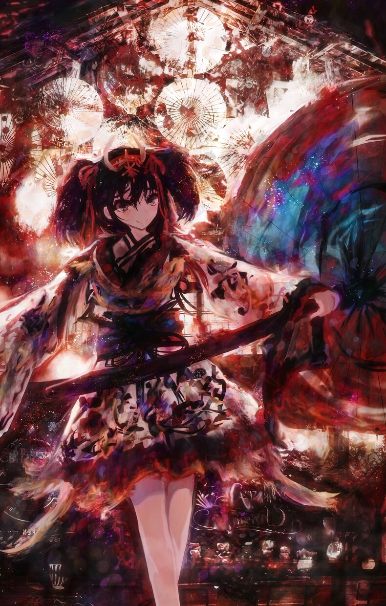一枚絵の制作を致します 幻想的なイラストをご希望の方必見！！！ イメージ5