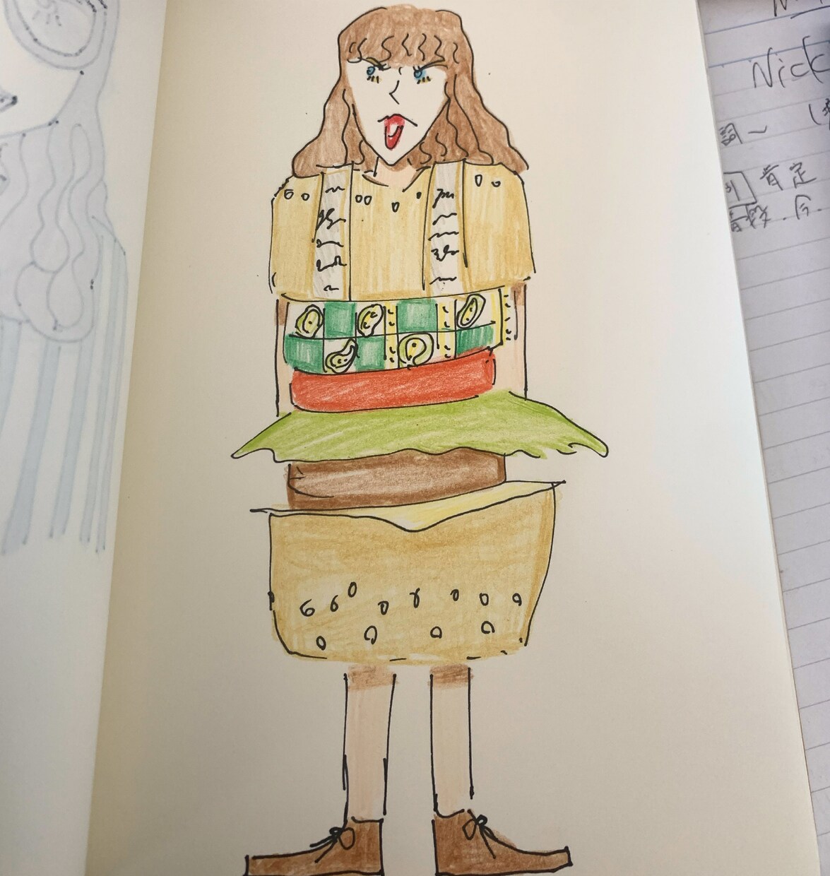 ポップな人を描きます アメリカンでポップレトロな人たち イメージ5