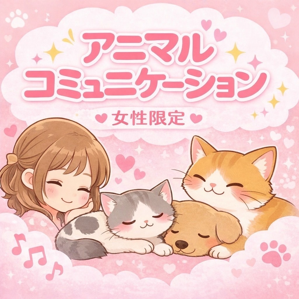 アニマルコミュニケーション｜気持ちお伝えします ペットの気持ちを読み取りながら不安やモヤモヤを軽くします イメージ1