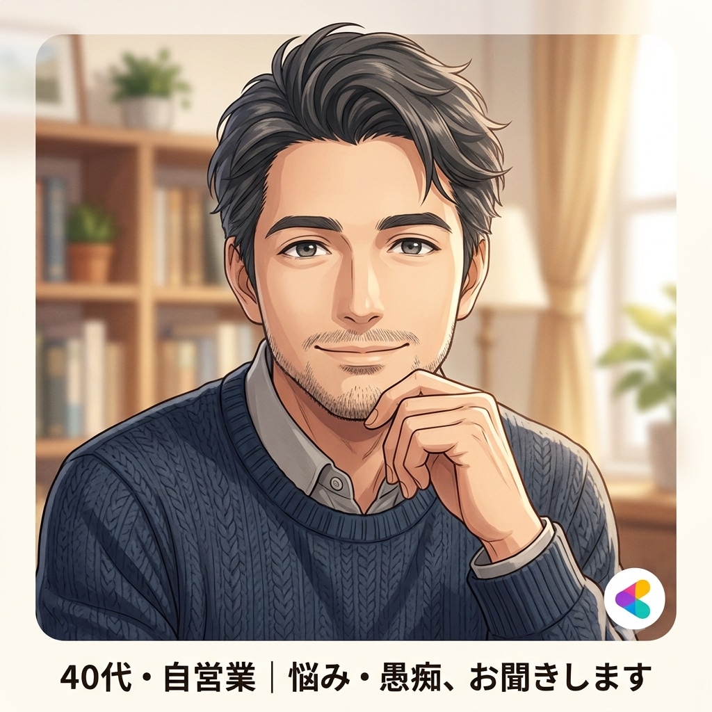 お試し価格元管理職・自営業の40代が、愚痴聞きます 優しく寄り添う身近な人には言えない秘密や愚痴、優しく聞きます イメージ1