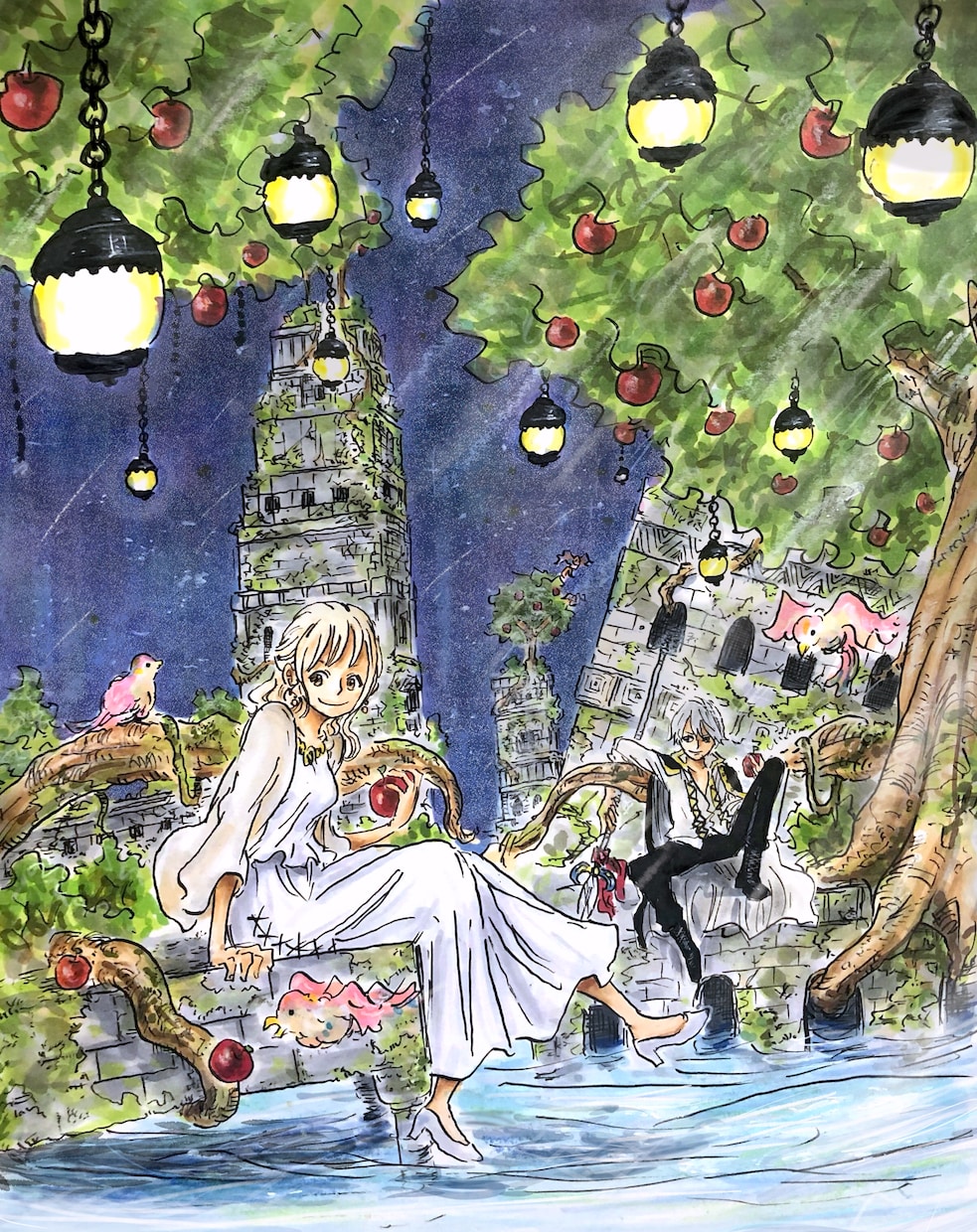 一枚絵を描きます 一枚絵を描きます。アナログ・デジタルどちらでも可能です！ イメージ1