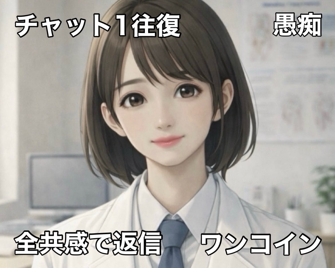 あなたの愚痴を否定せず受け止め、全共感で返信します 1往復完結、あなたの愚痴に全共感で返信するサービスです イメージ1