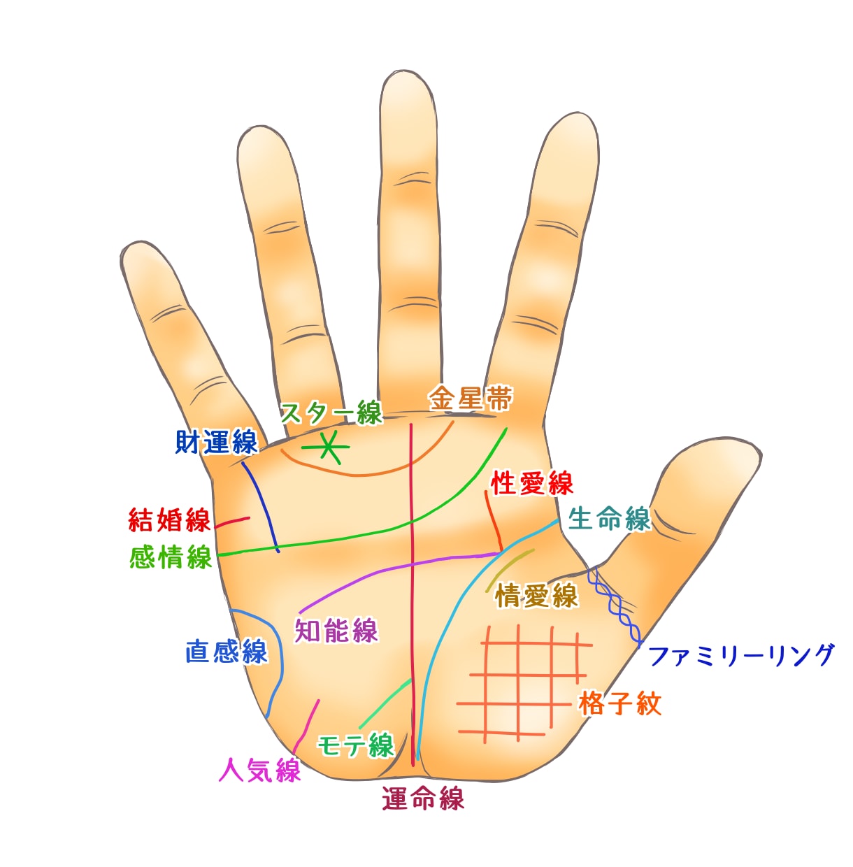 お試し版　画像で解説！開運手相鑑定します アナタの運勢、客観的に知りたくありませんか？ イメージ4