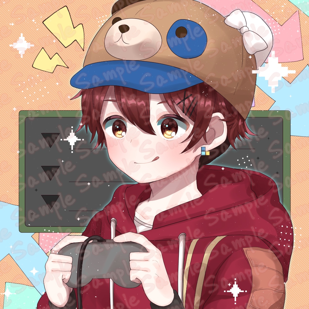 かわいいアイコンやグッズ絵描かせていただきます 等身大~デフォルメの目を引くイラスト制作致します！ イメージ2