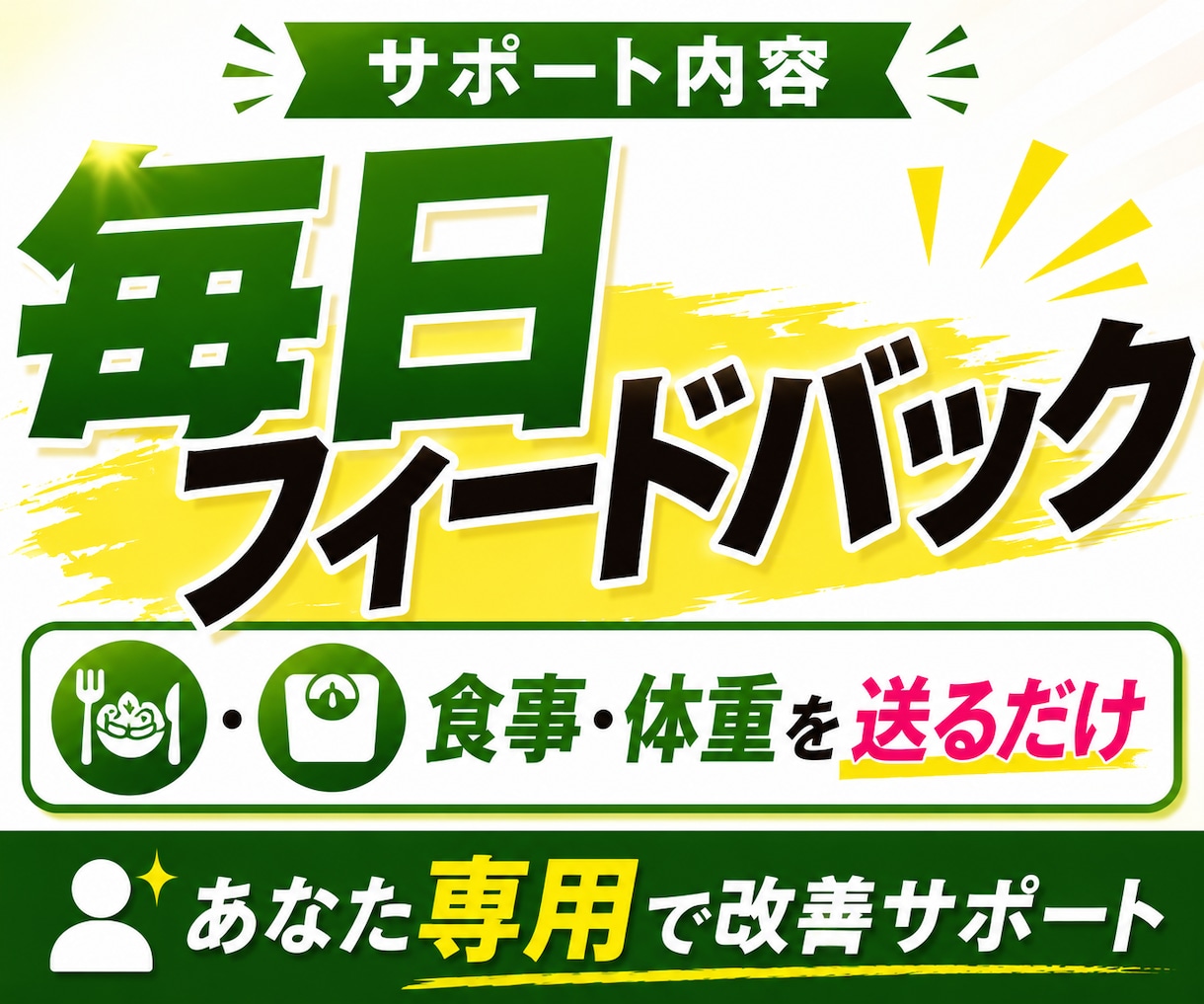 食べて痩せる！30日間の食事を毎日サポートします リバウンド経験者へ！元教員×大会優勝トレーナーがサポート イメージ3