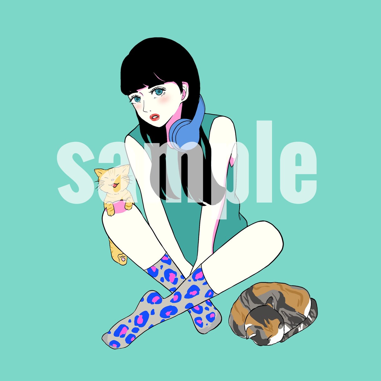 お洒落なイラスト、アイコン描きます アイコンやイラストを描きます！お任せデザインも大歓迎です！ イメージ4
