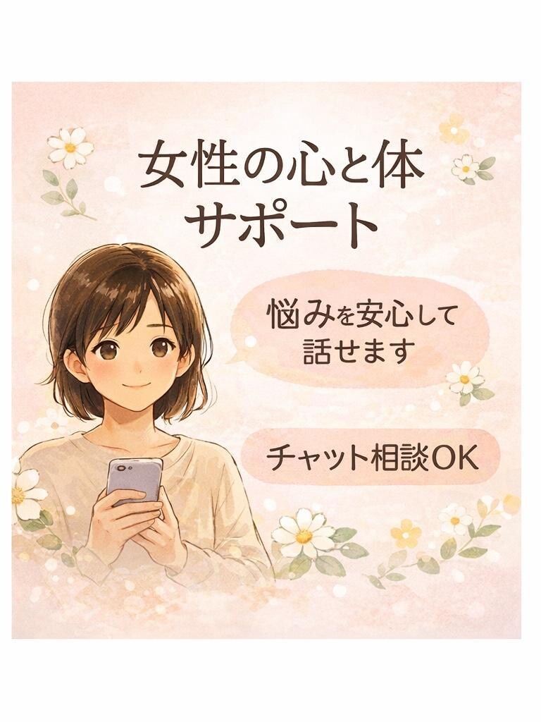 女性の心と体をまるごとサポートします 頑張りすぎる女性のための心と体の相談室 イメージ1