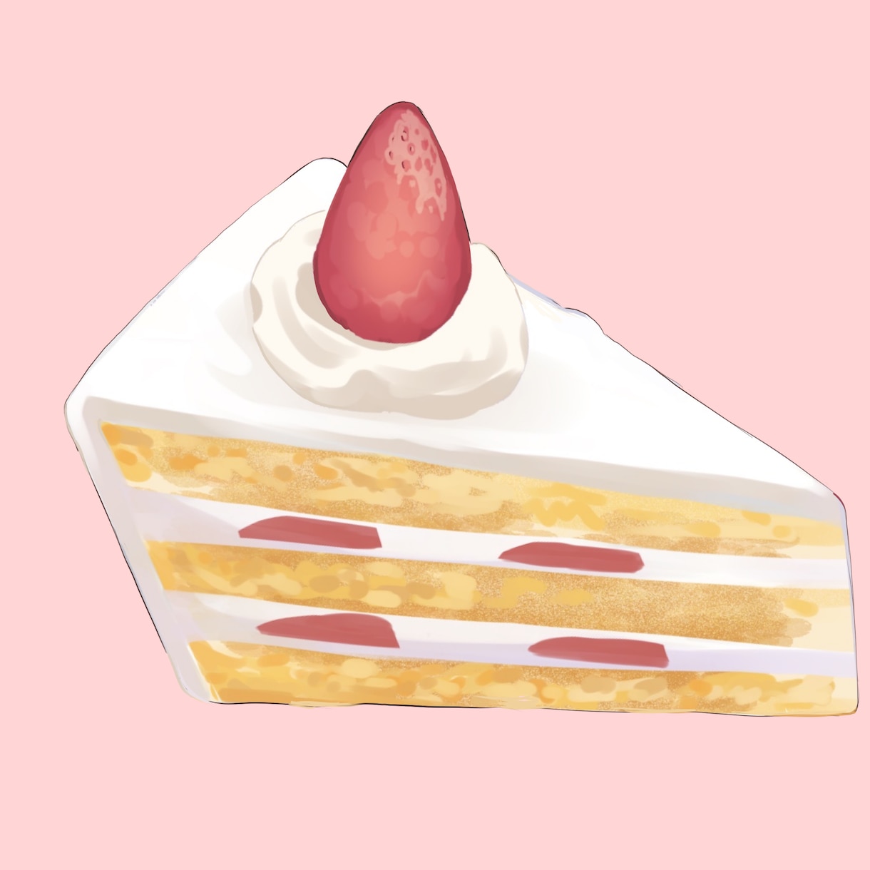 食べ物のイラストを、かわいく制作します SNSやメニュー、創作活動などに使える食べ物イラスト イメージ1