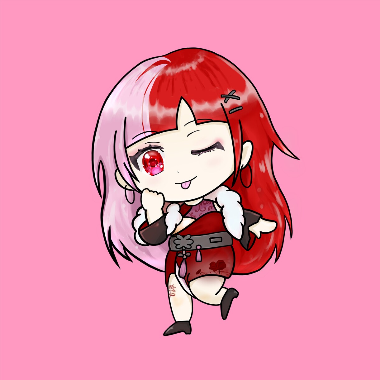 ゆるくて可愛い女の子SNSアイコン描きます シンプルで印象に残るアイコン制作します◎ イメージ1
