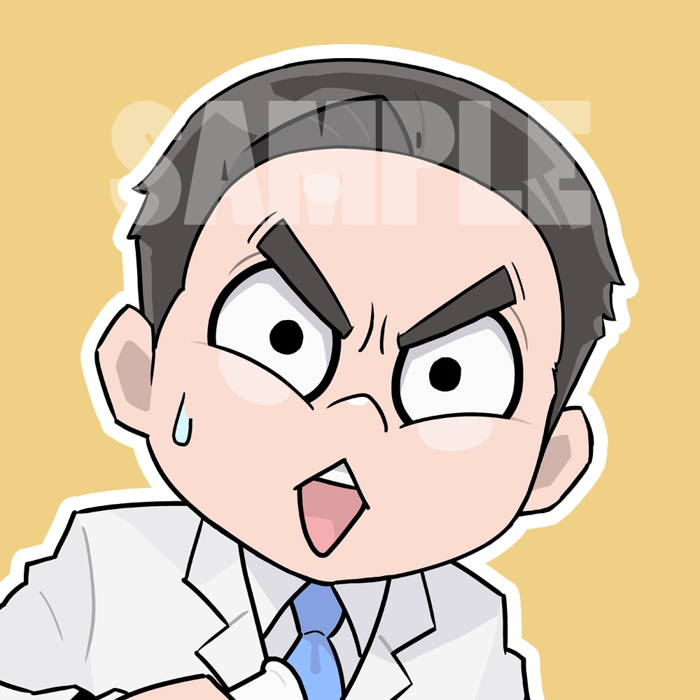 SNS用アイコンイラスト描きます ポップなタッチのイラスト描きます！ イメージ2
