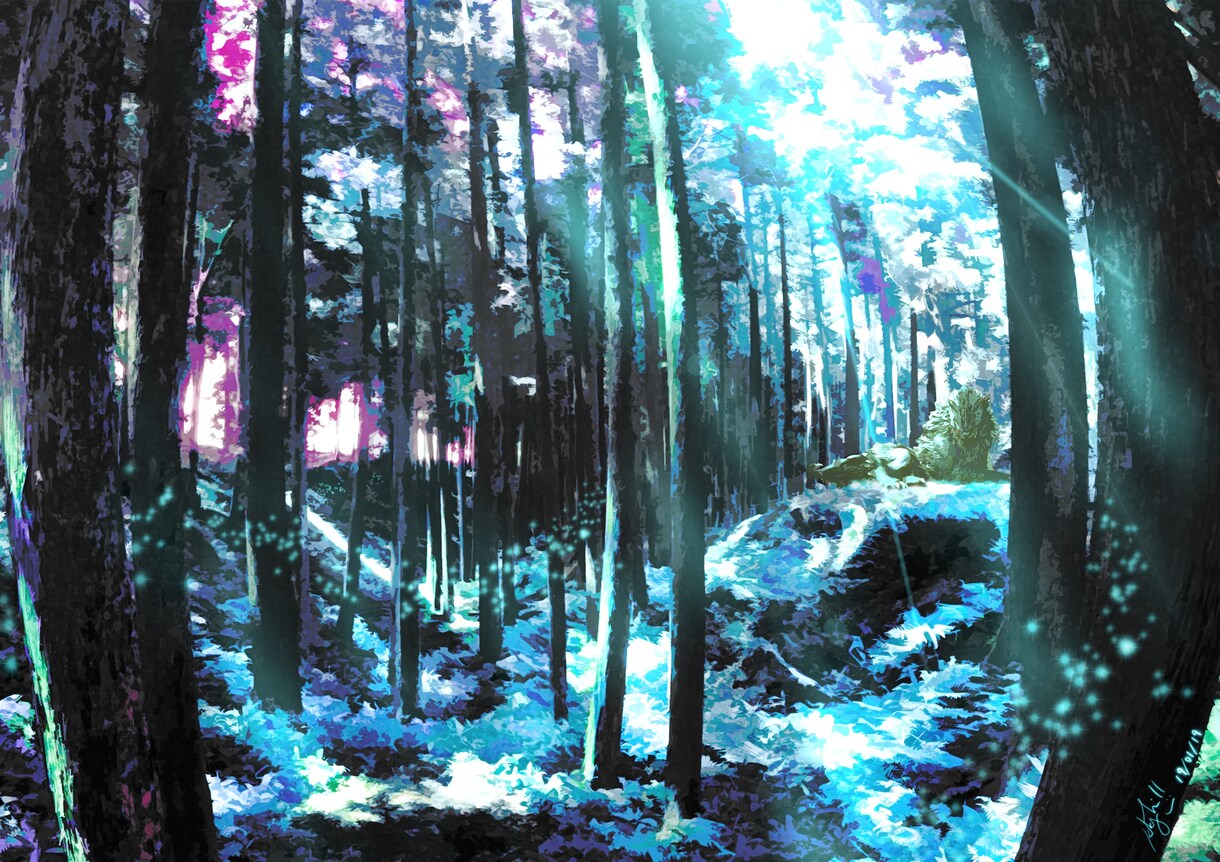 背景画をつくります 幻想・風景・ファンタジー系作ります！ イメージ1