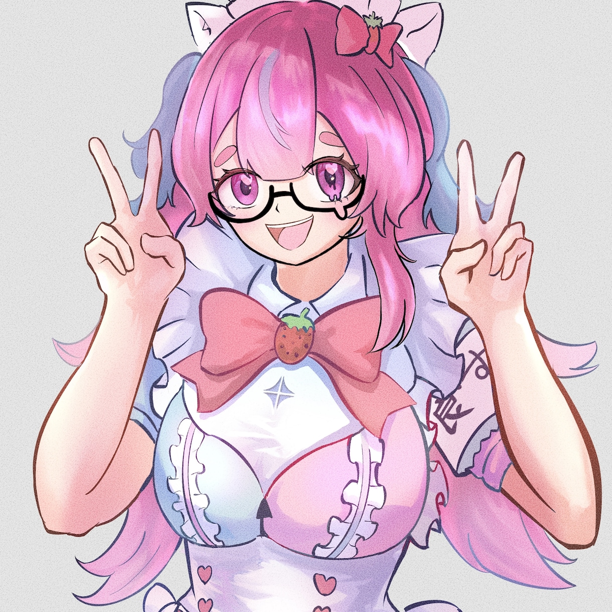 キャラクターイラストを描きます キャラクターイラストの一枚絵を描きます イメージ1
