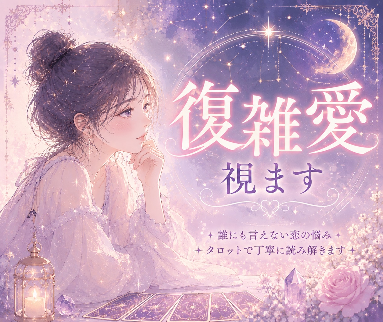 誰にも言えない苦しい心に寄り添います 霊感でみる複雑恋愛専門【秘密厳守】 イメージ9