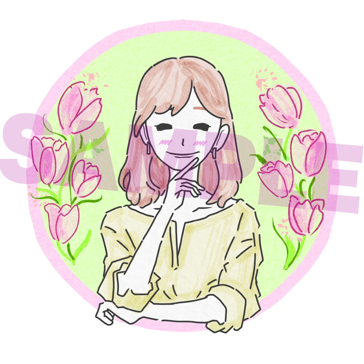 ゆるくてふわふわした可愛いイラスト描きます ゆるポップ系 or ふわタッチ系から選べるゆるふわマスコット イメージ4