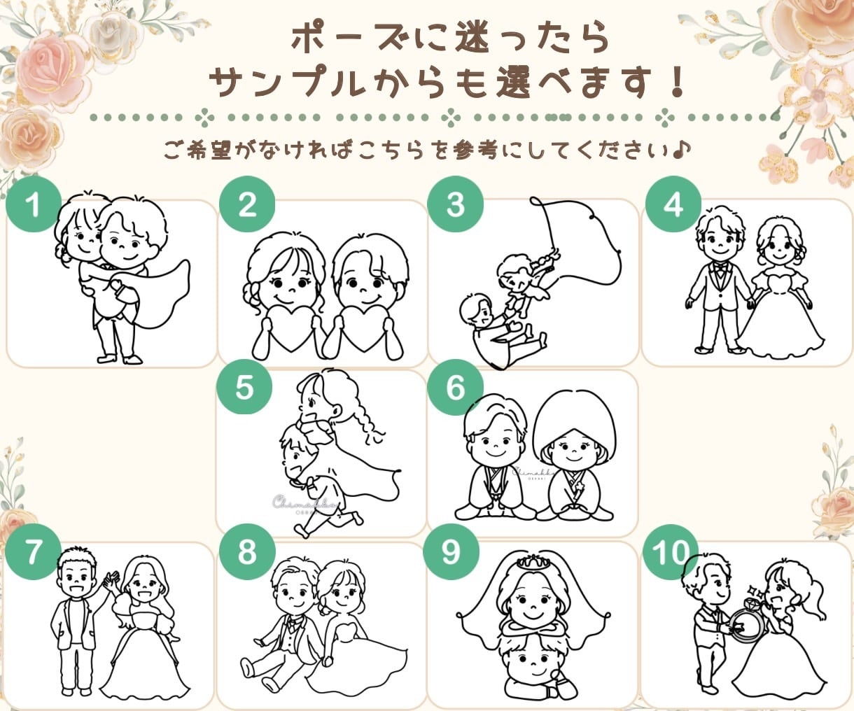 絵本みたいな可愛いウェルカムボードをお作りします そのまま印刷して使用できる完成データを納品します♪ イメージ5