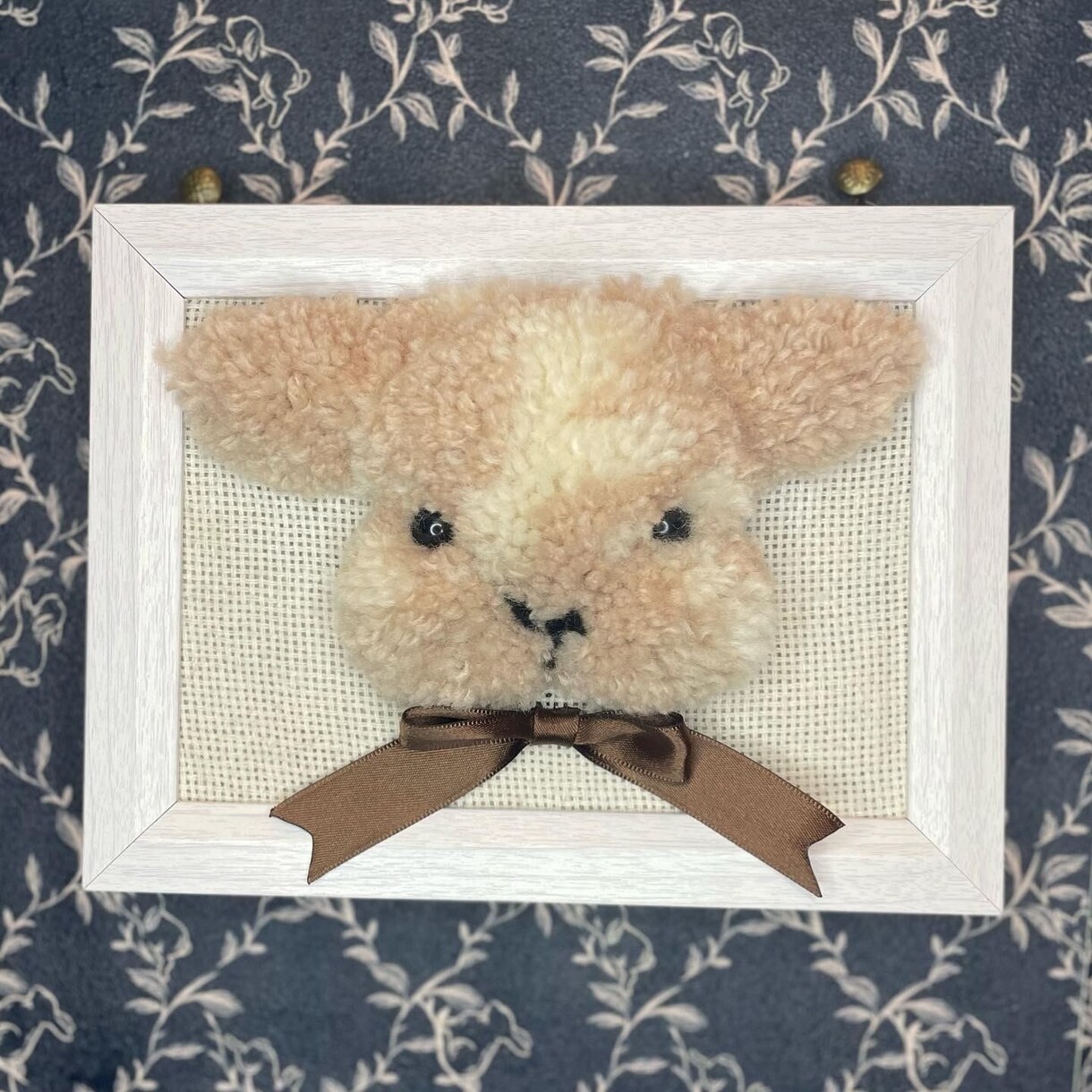 大切なうさぎちゃんをラグにします 手打ちだからこそできる立体感を大切にしています。 イメージ1