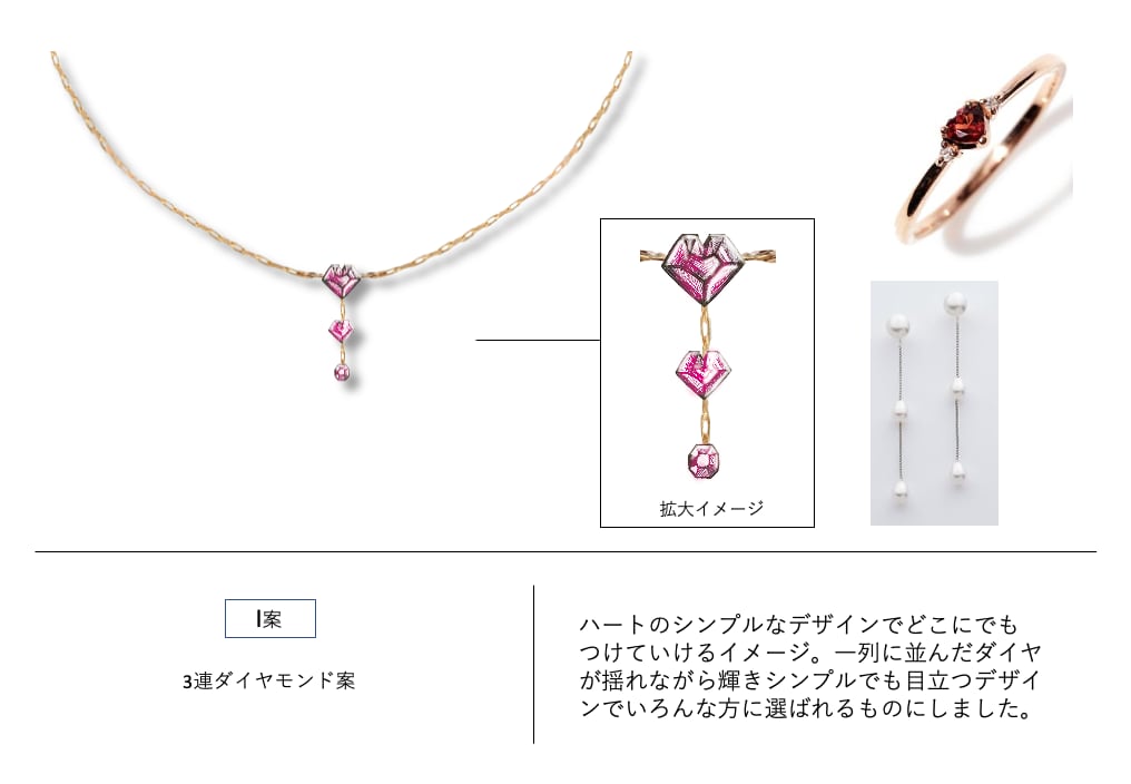 ジュエリーデザインいたします かわいい形のジュエリーをデザインいたします。 イメージ8