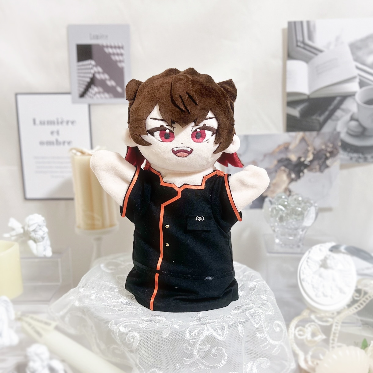 貴方だけのオリジナルパペットぬいぐるみを制作します 動いてかわいいお洋服付きパペットぬいぐるみ ♪ イメージ2