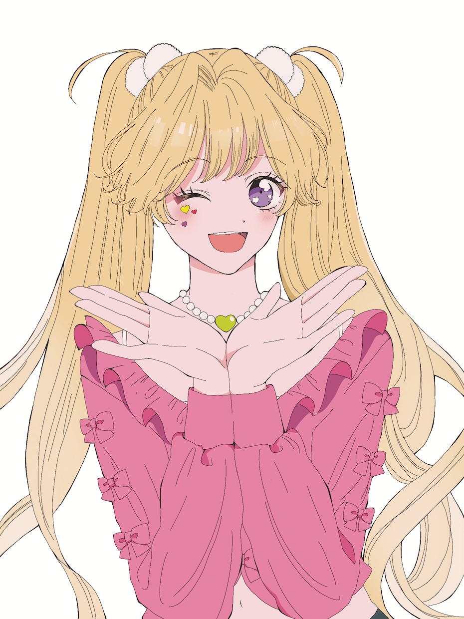 かわいくてカラフルな女の子のイラスト描きます アイコン、YouTubeのイラストなどを必要とする方に イメージ2