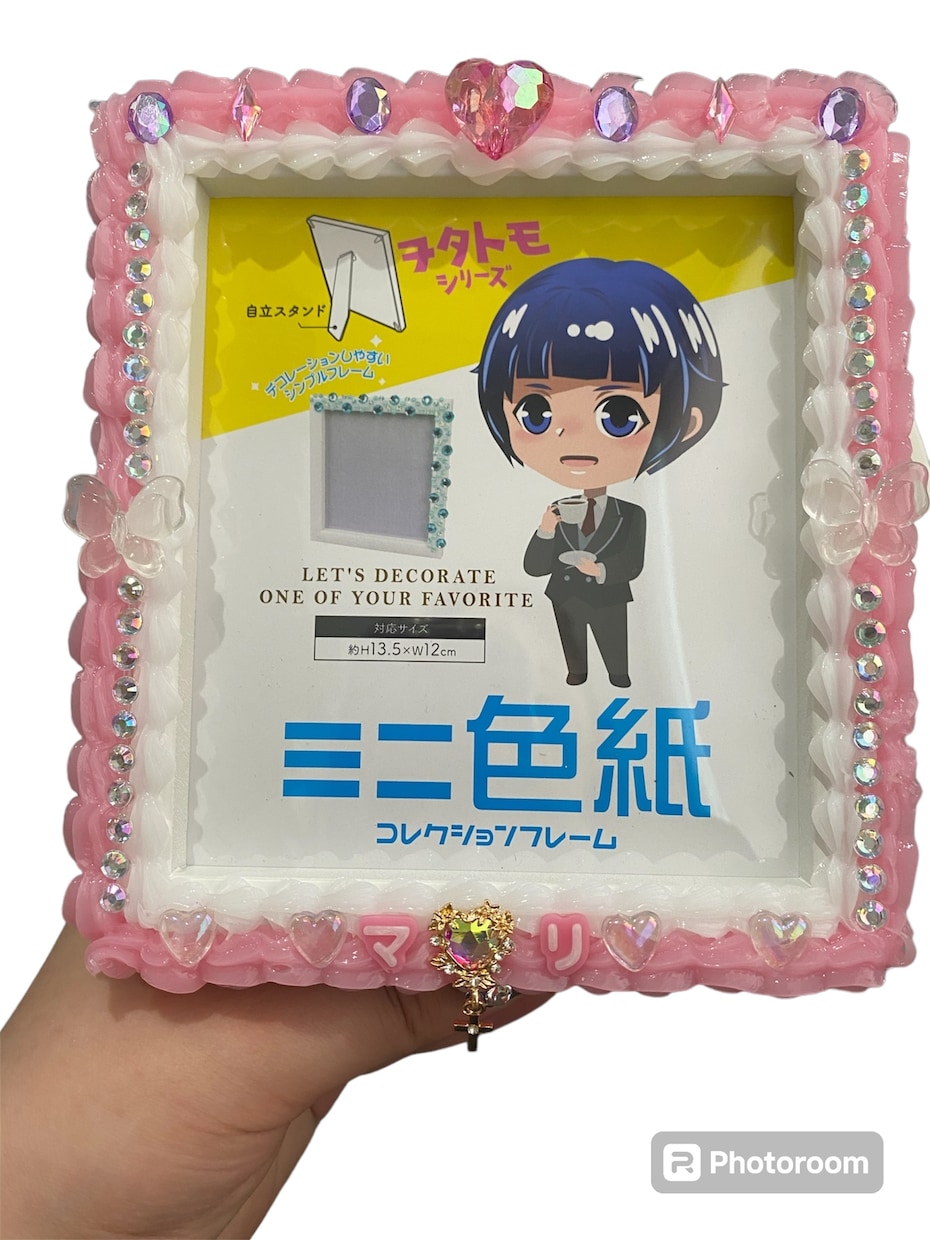 ホイップデコで推し活グッズ作ります ホイップデコトレカケースなどお名前も入れて作成できます♪ イメージ1