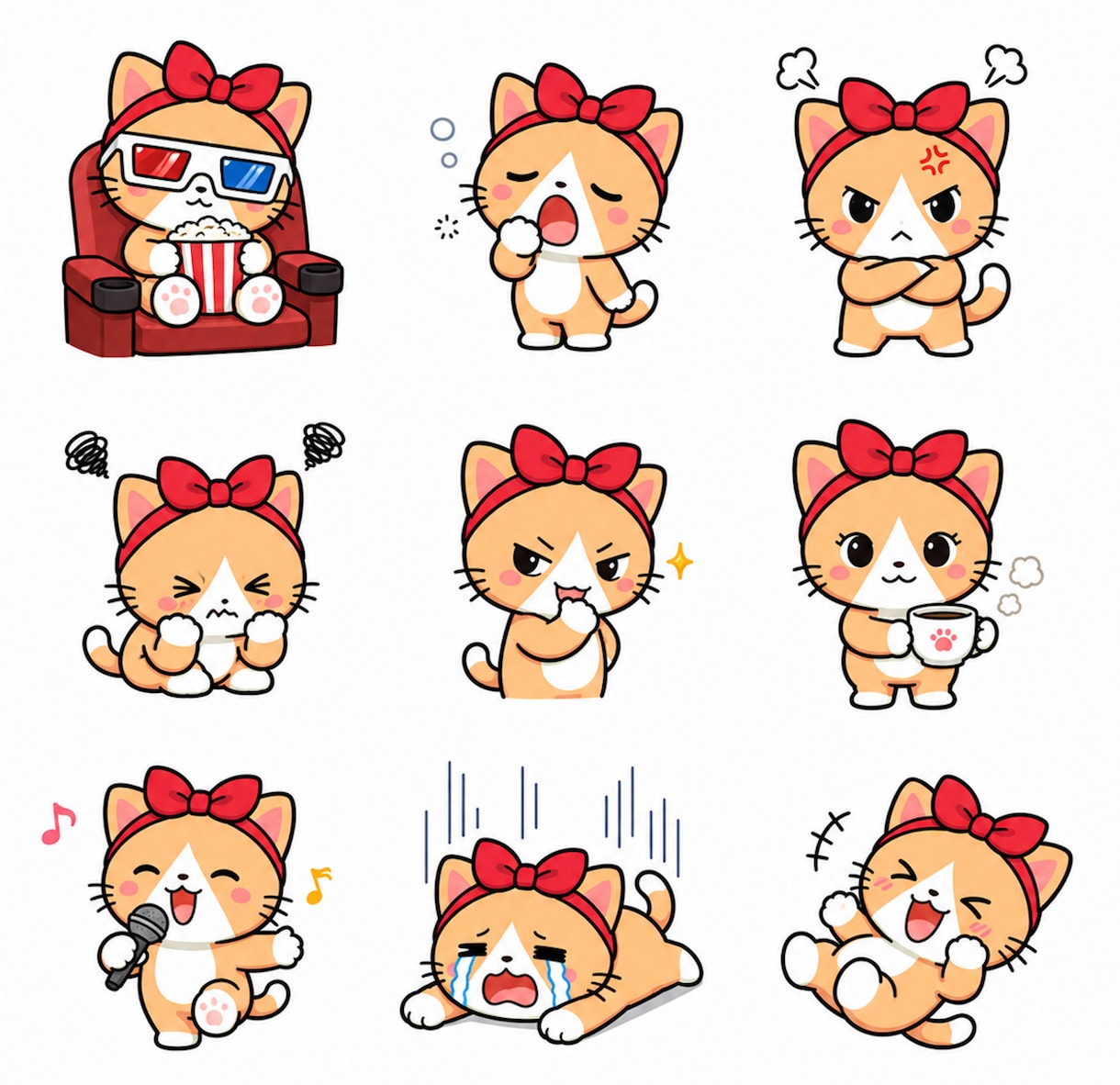 オリジナルLINEスタンプ描きます かわいいLINEスタンプ描きます！ イメージ1
