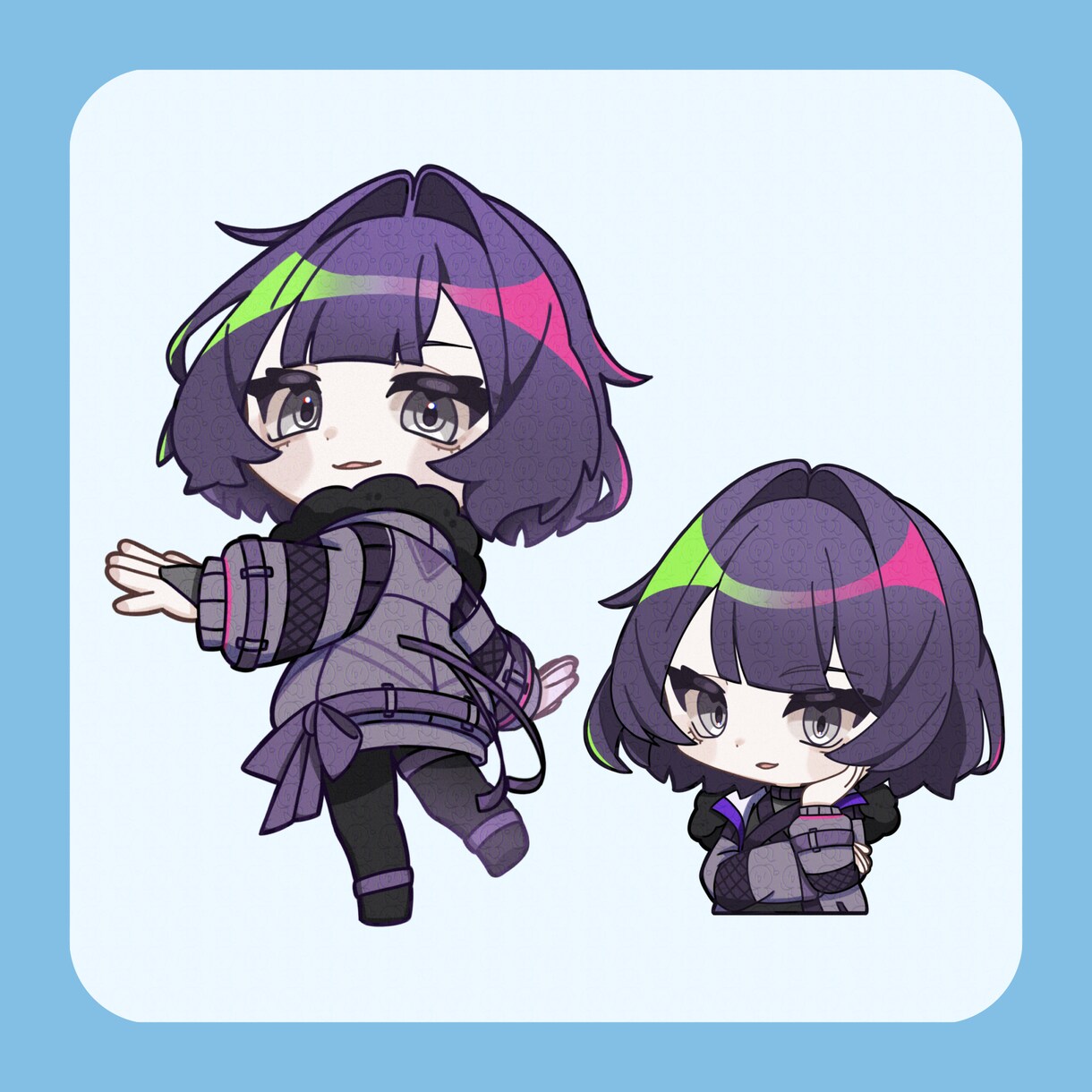 可愛いミニキャラ描きます 1.5〜3頭身のSDキャラクターイラストを描きます イメージ8