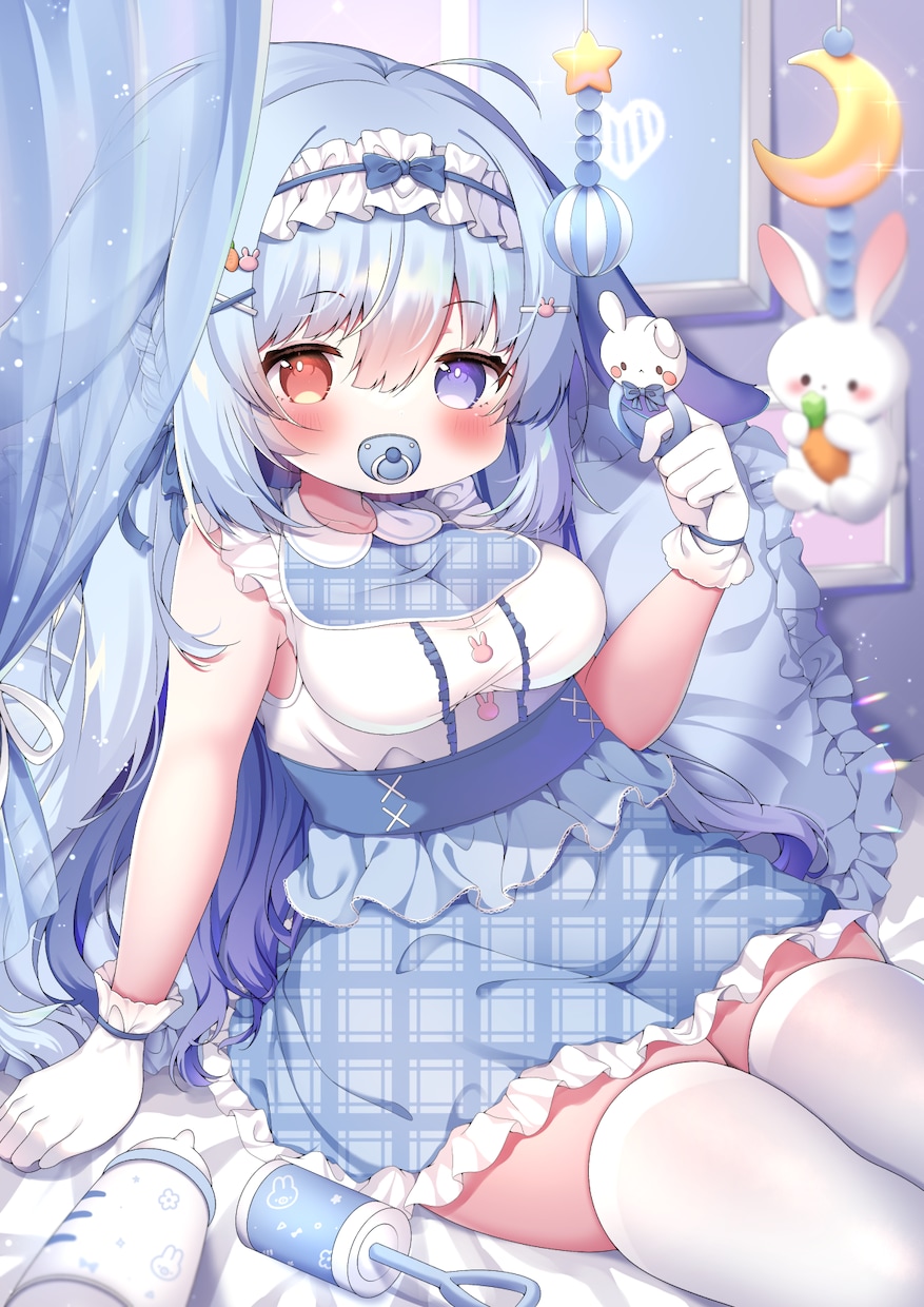 幼く可愛い萌えイラストを作成します 貴方だけの可愛いキャラクター描きます！(1枚イラスト用) イメージ4