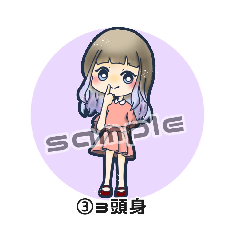 ポップなデフォルメアイコンお描きします SNSやLINEのアイコン用に！ イメージ4