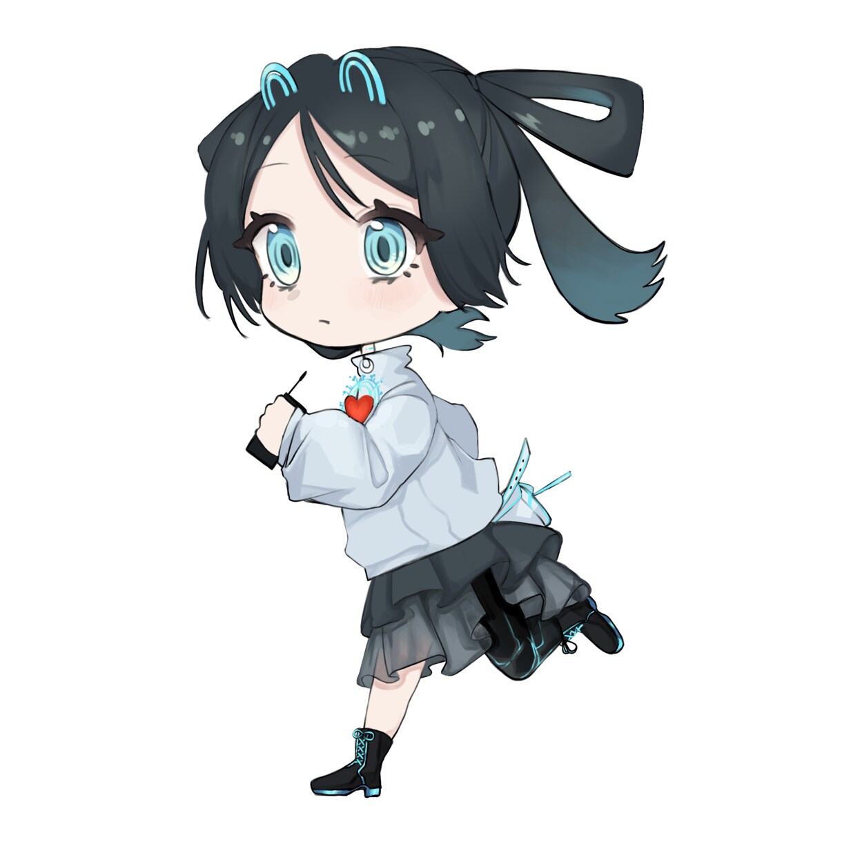 ライバーさん向け！ミニキャラ描きます 配信や返礼品で使用するミニキャラを描きます イメージ1