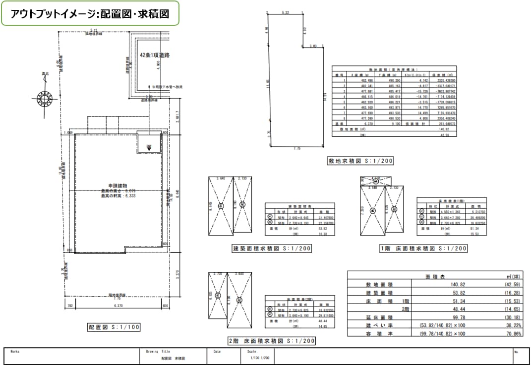 建築確認申請必要書類作成します 建築確認申請に必要な書類一式を作成致します。 イメージ2