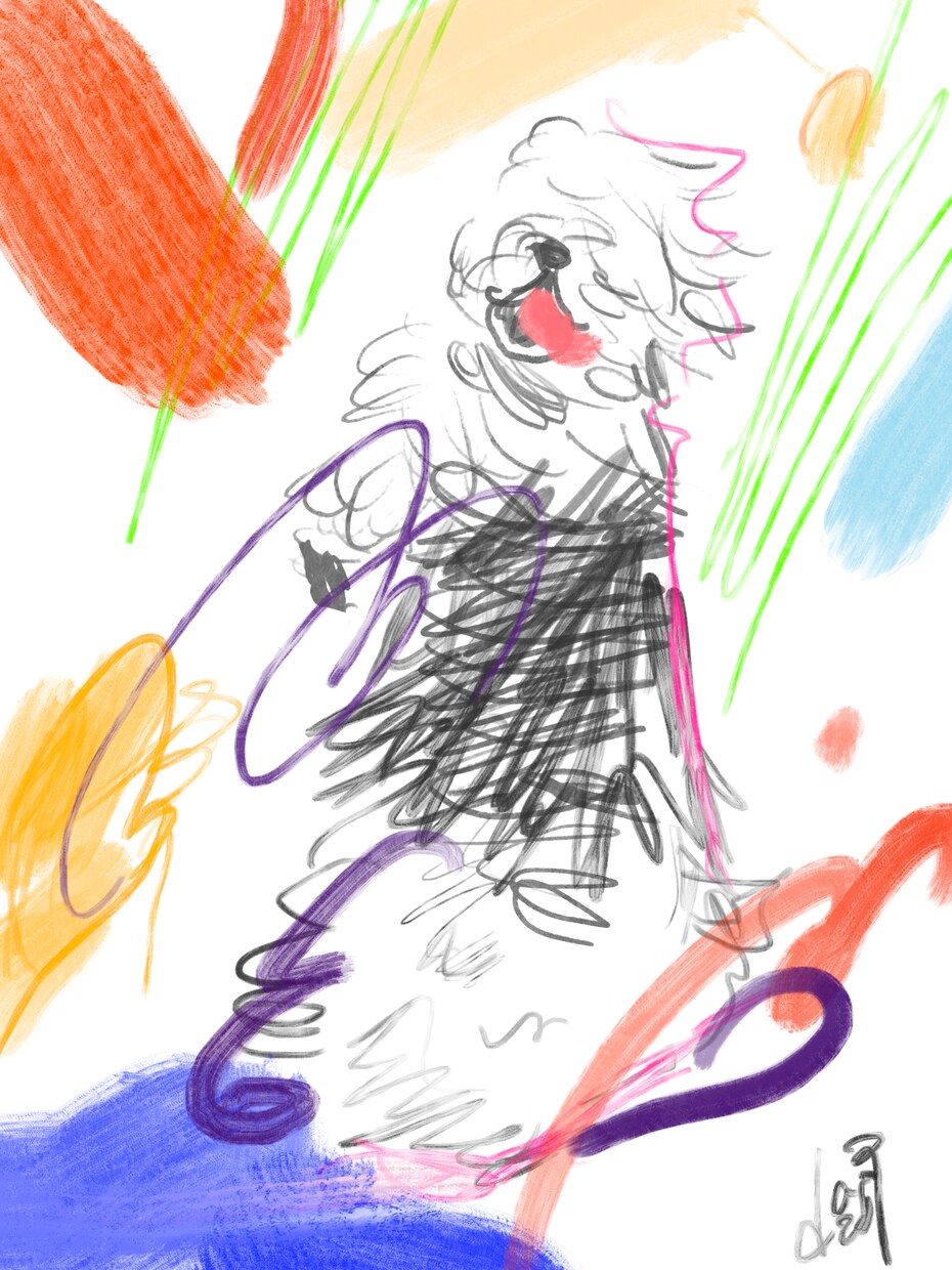 あなたのペットの似顔絵をお作りします おうちの見えるところに飾っていつでも一緒♪ イメージ7