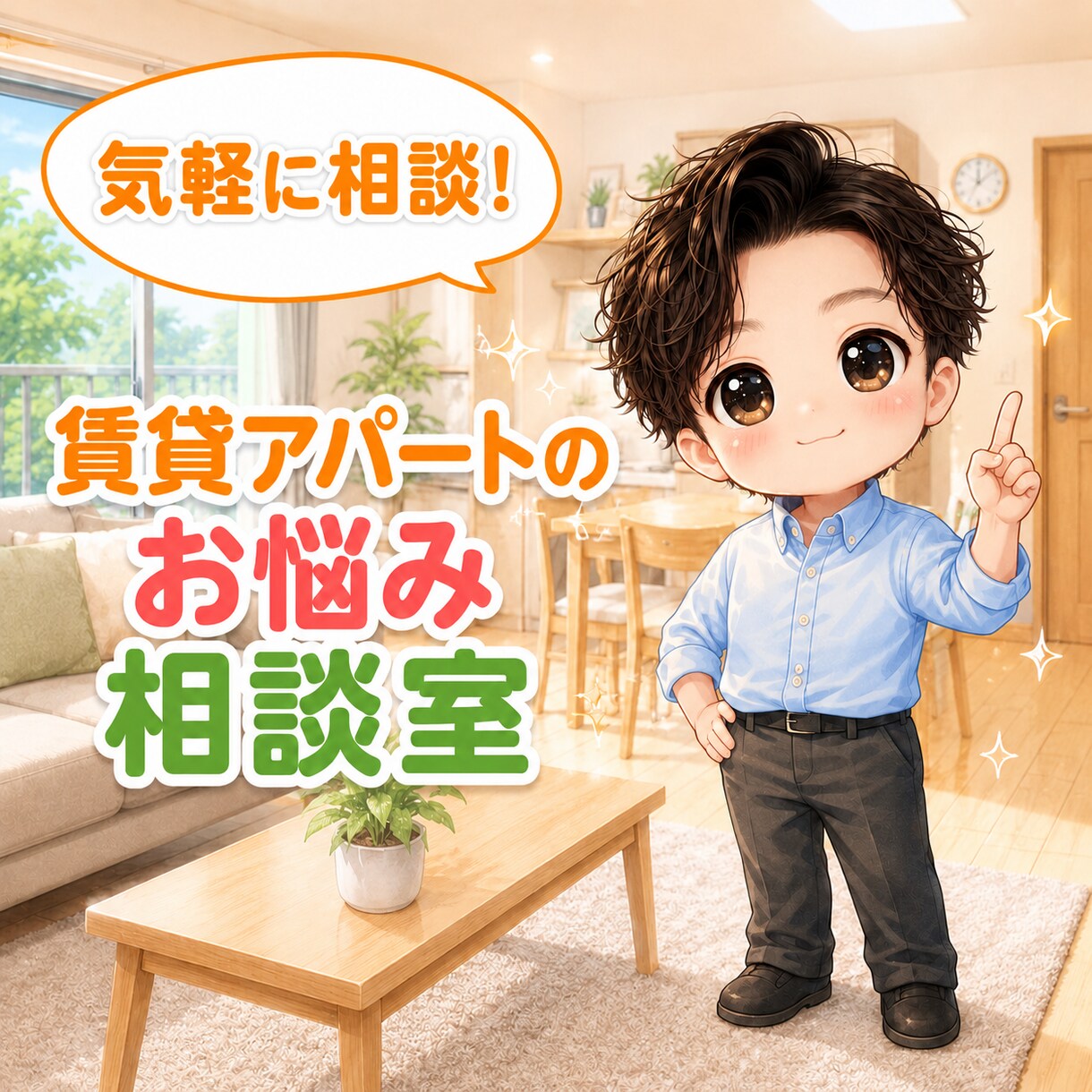 気軽に相談！賃貸物件のお困りごと解決いたします 賃貸の困った、気軽に話せる相談室！ イメージ1